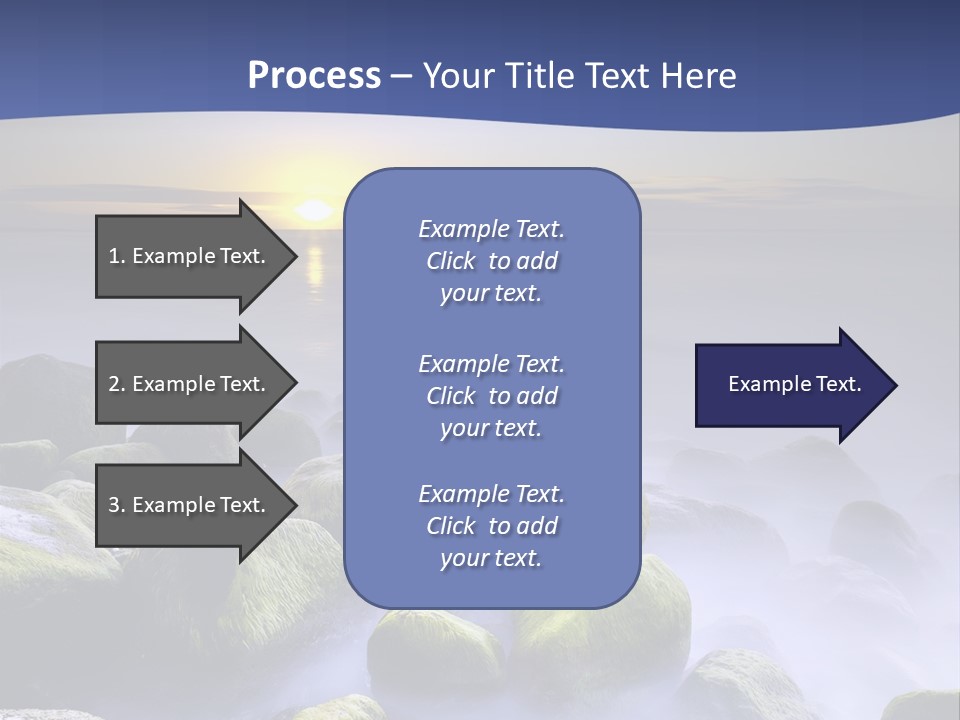 Fog Water Heaven PowerPoint Template