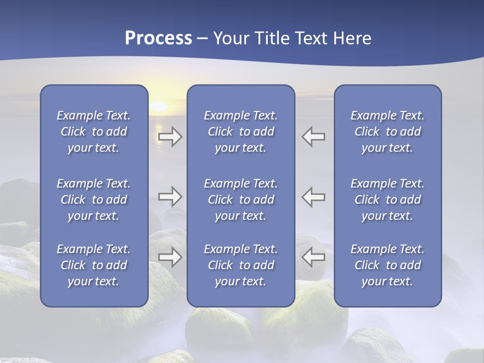 Fog Water Heaven PowerPoint Template