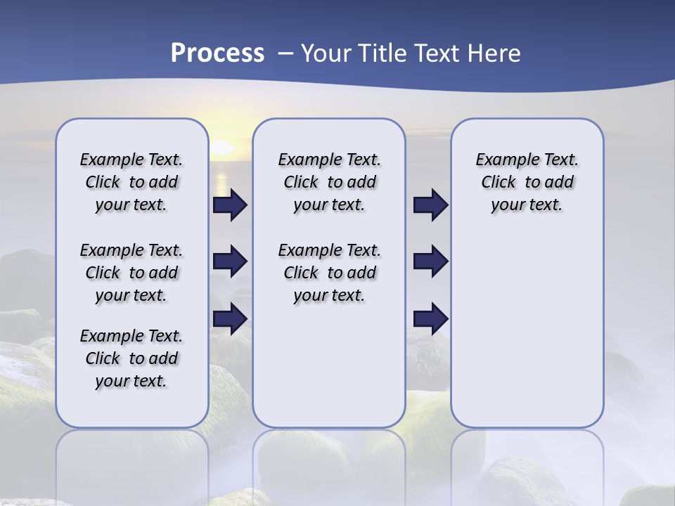 Fog Water Heaven PowerPoint Template