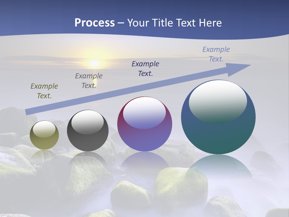 Fog Water Heaven PowerPoint Template