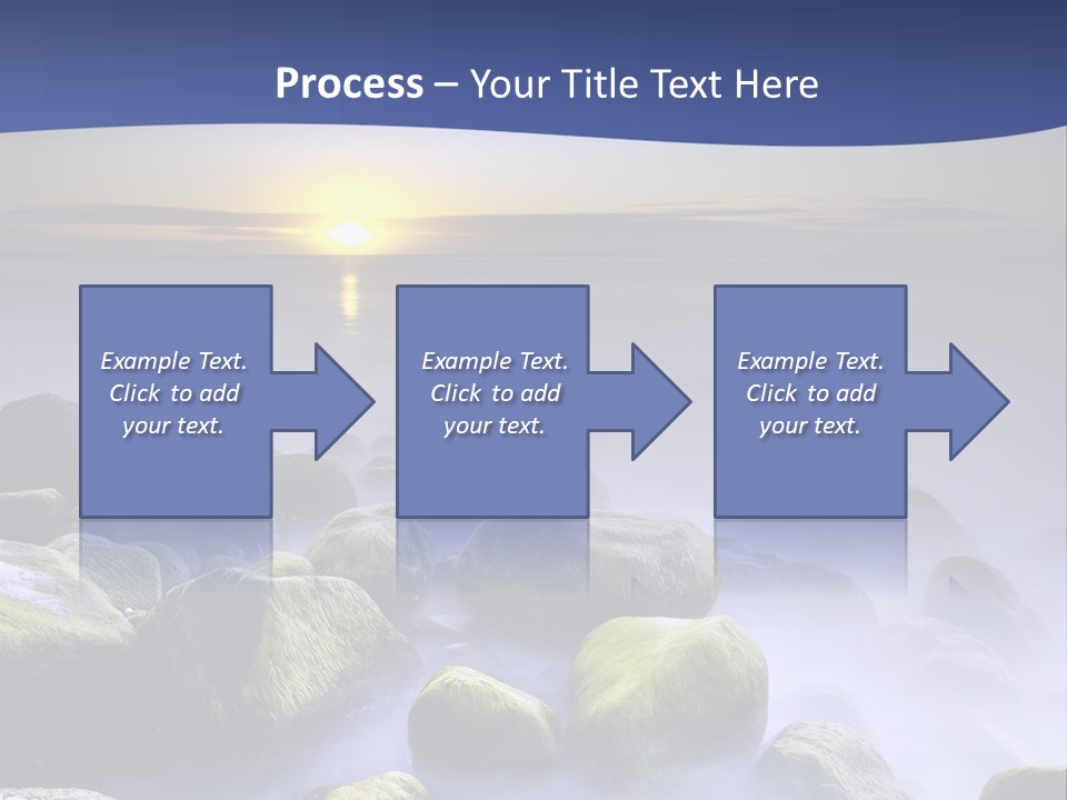 Fog Water Heaven PowerPoint Template