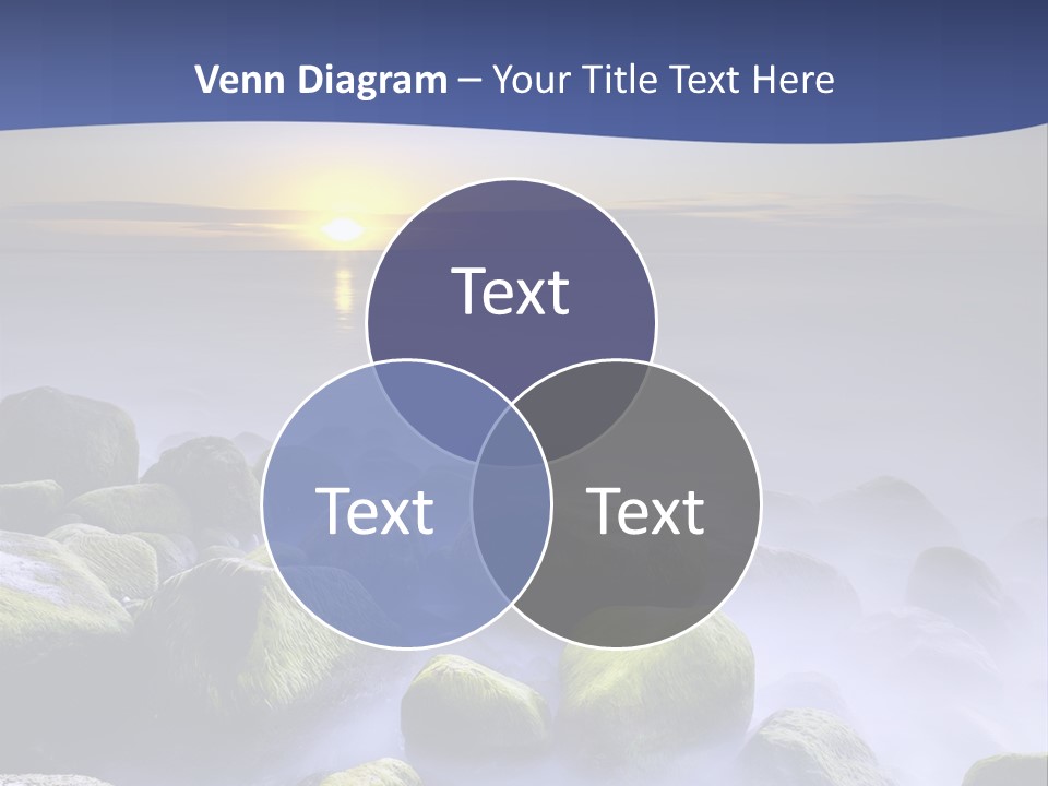 Fog Water Heaven PowerPoint Template