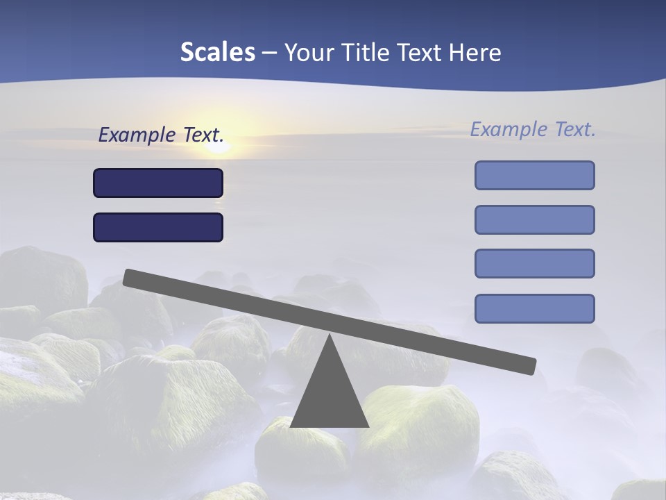 Fog Water Heaven PowerPoint Template