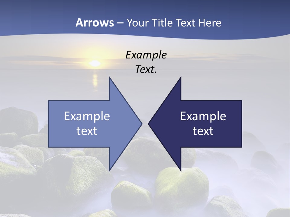 Fog Water Heaven PowerPoint Template