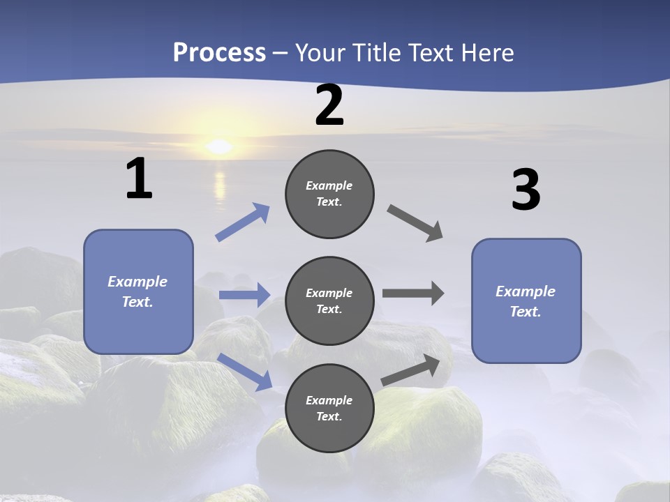 Fog Water Heaven PowerPoint Template
