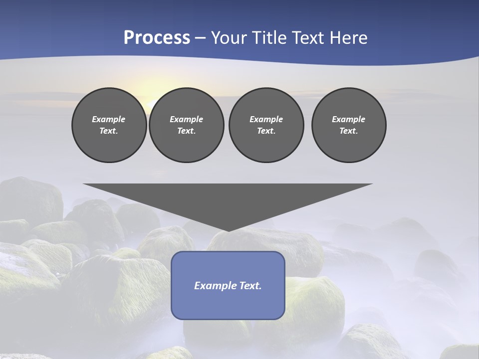 Fog Water Heaven PowerPoint Template