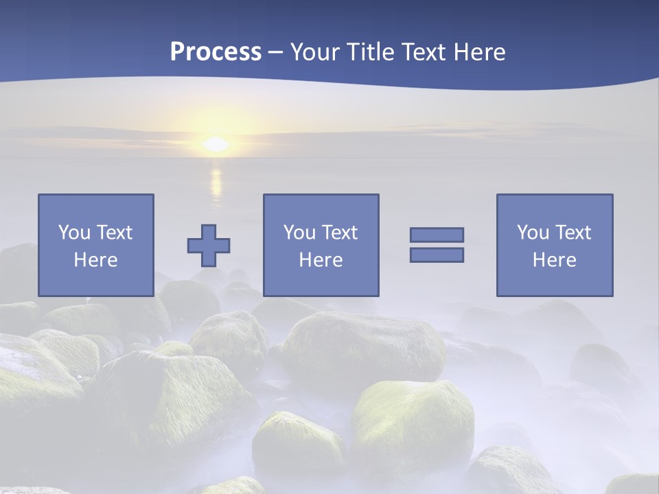 Fog Water Heaven PowerPoint Template