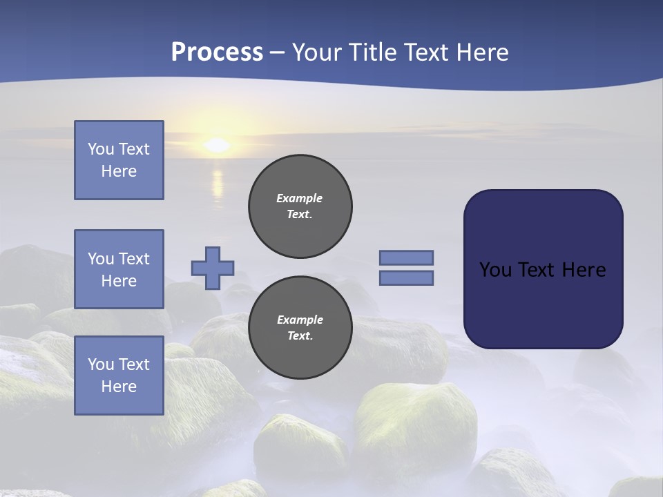 Fog Water Heaven PowerPoint Template