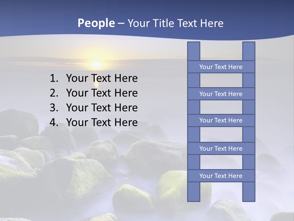 Fog Water Heaven PowerPoint Template