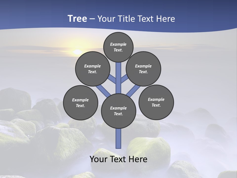 Fog Water Heaven PowerPoint Template