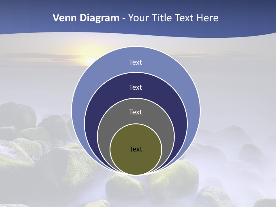 Fog Water Heaven PowerPoint Template