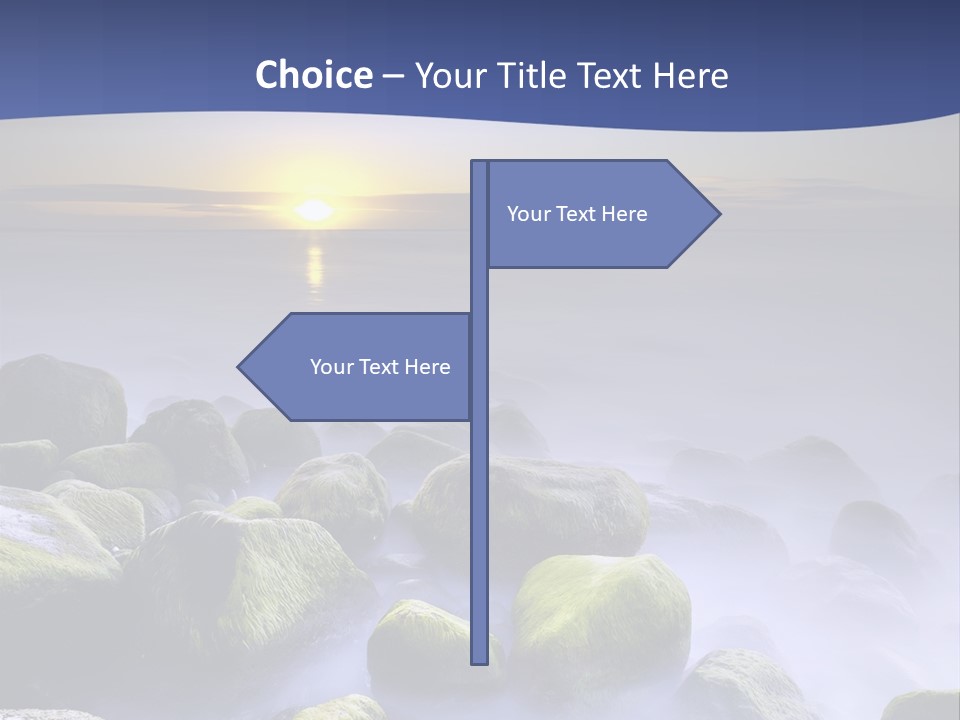 Fog Water Heaven PowerPoint Template