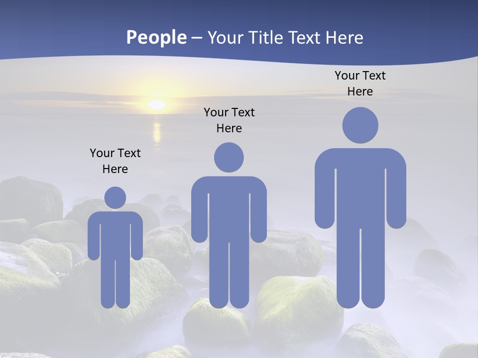 Fog Water Heaven PowerPoint Template