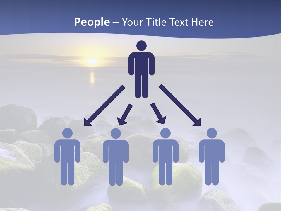 Fog Water Heaven PowerPoint Template