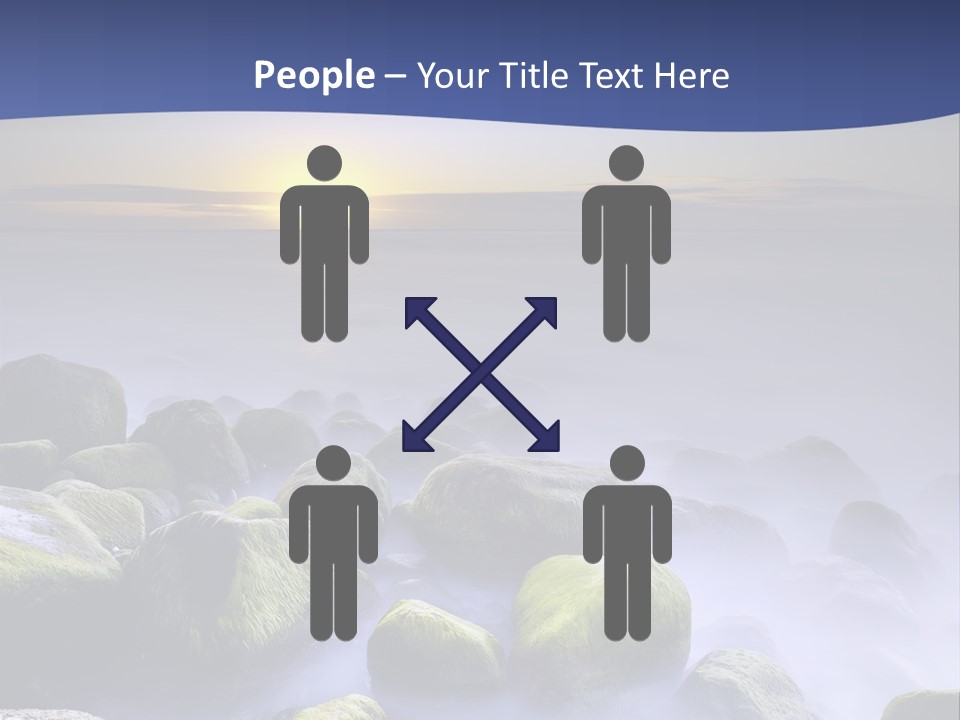 Fog Water Heaven PowerPoint Template