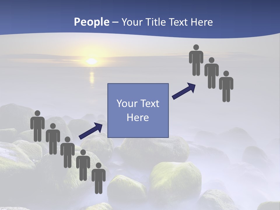 Fog Water Heaven PowerPoint Template