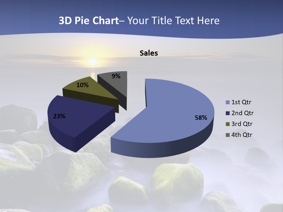 Fog Water Heaven PowerPoint Template