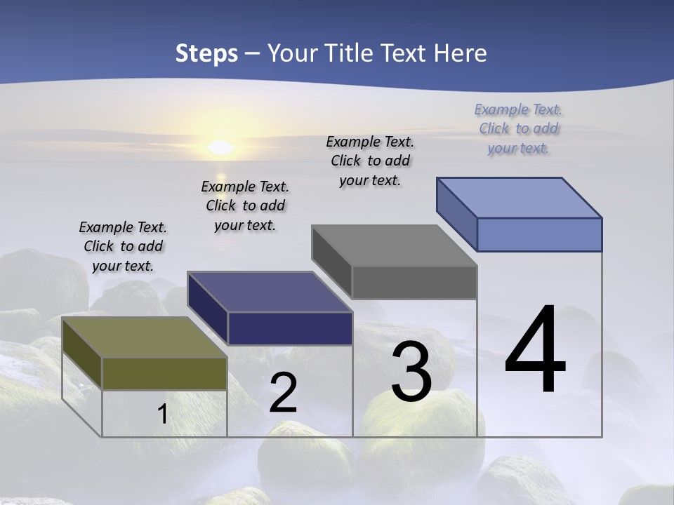 Fog Water Heaven PowerPoint Template