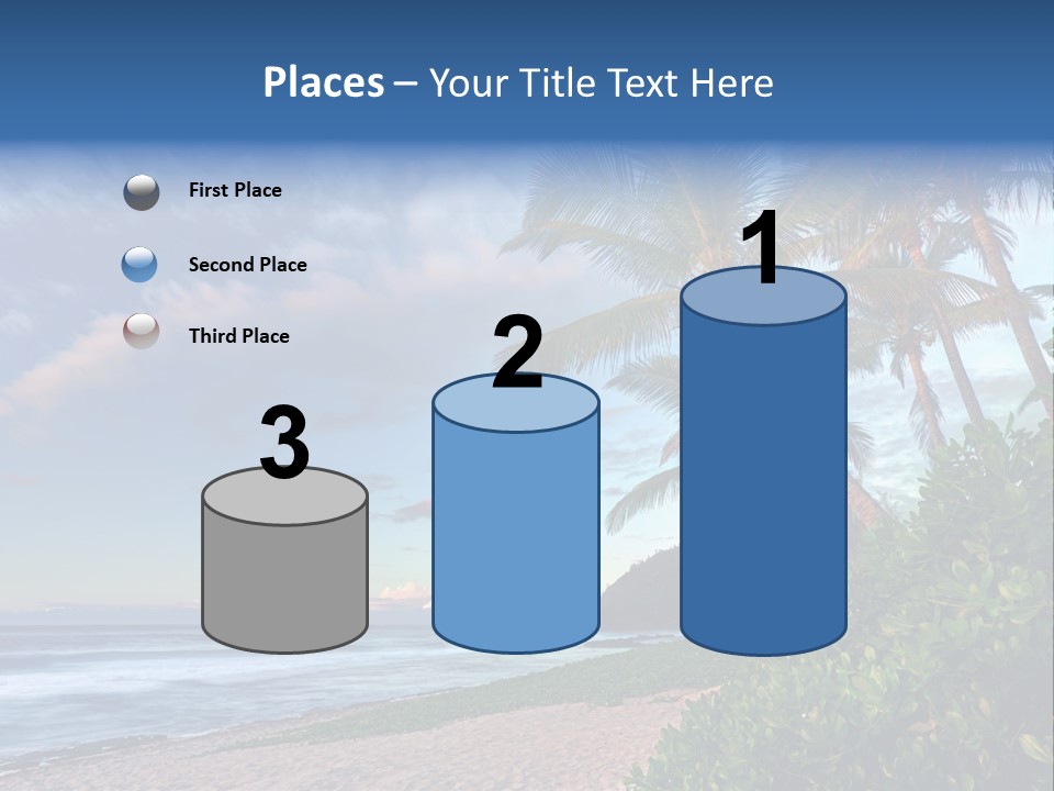 Meeting Horizon Sea PowerPoint Template