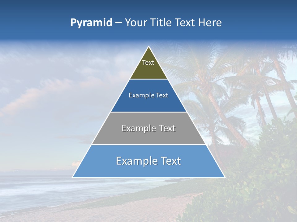 Meeting Horizon Sea PowerPoint Template