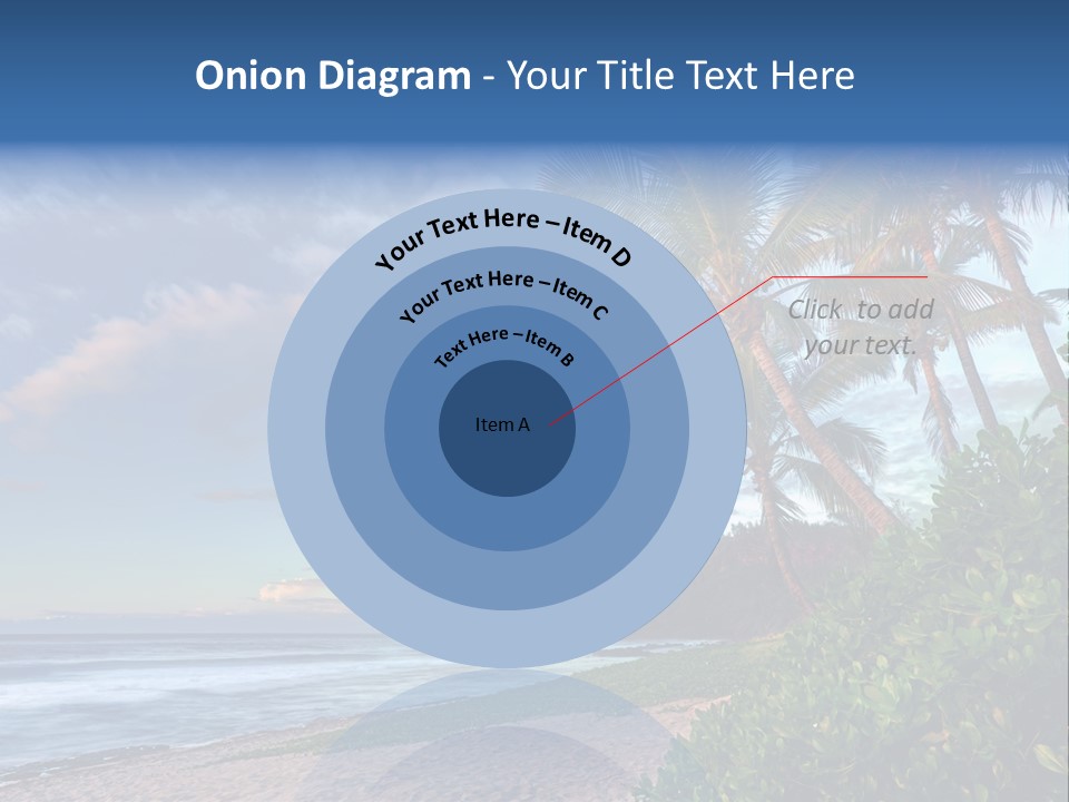 Meeting Horizon Sea PowerPoint Template