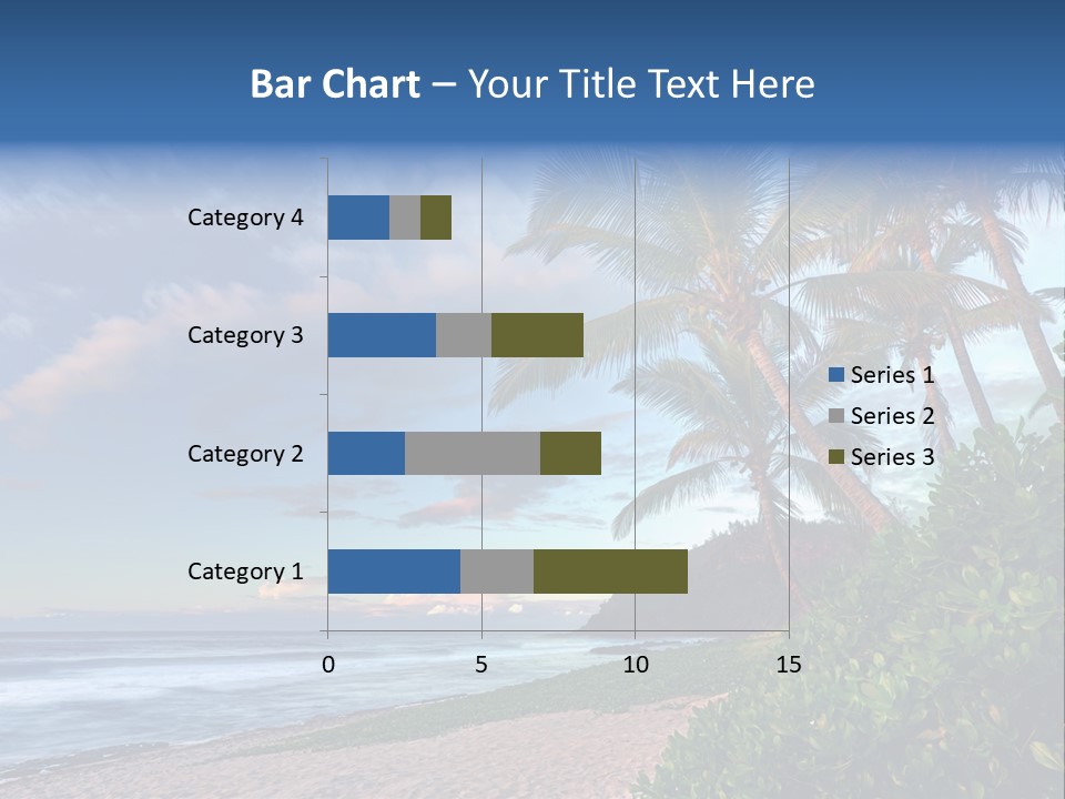 Meeting Horizon Sea PowerPoint Template