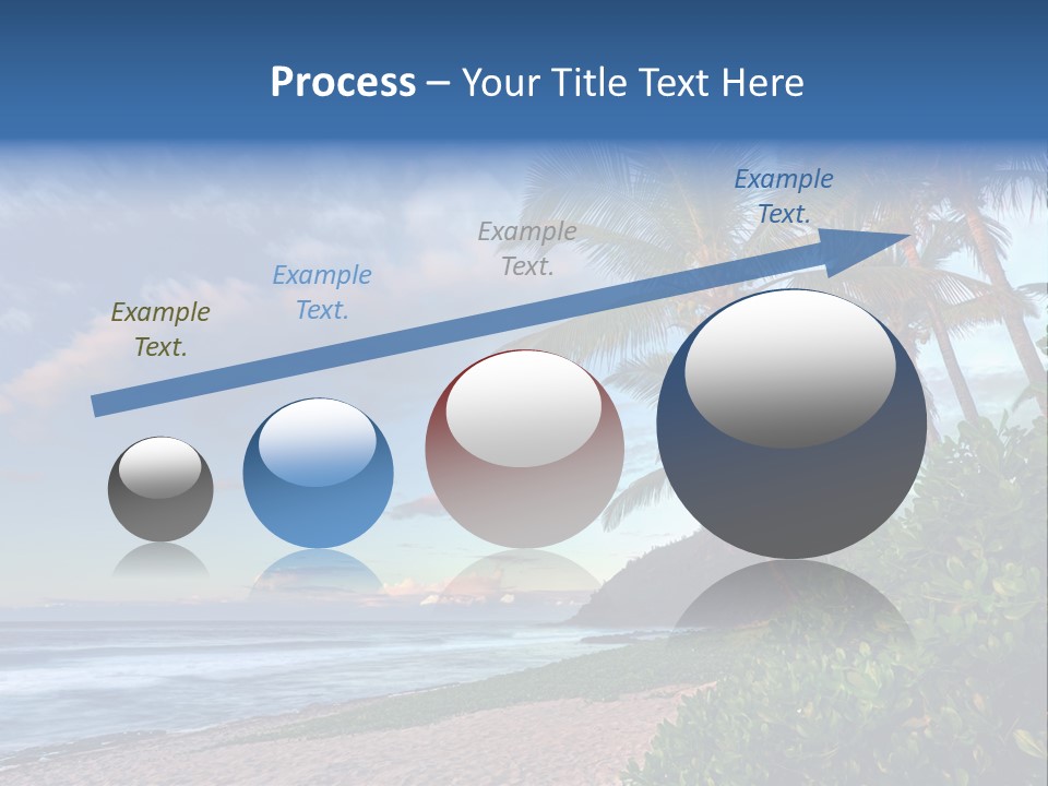 Meeting Horizon Sea PowerPoint Template