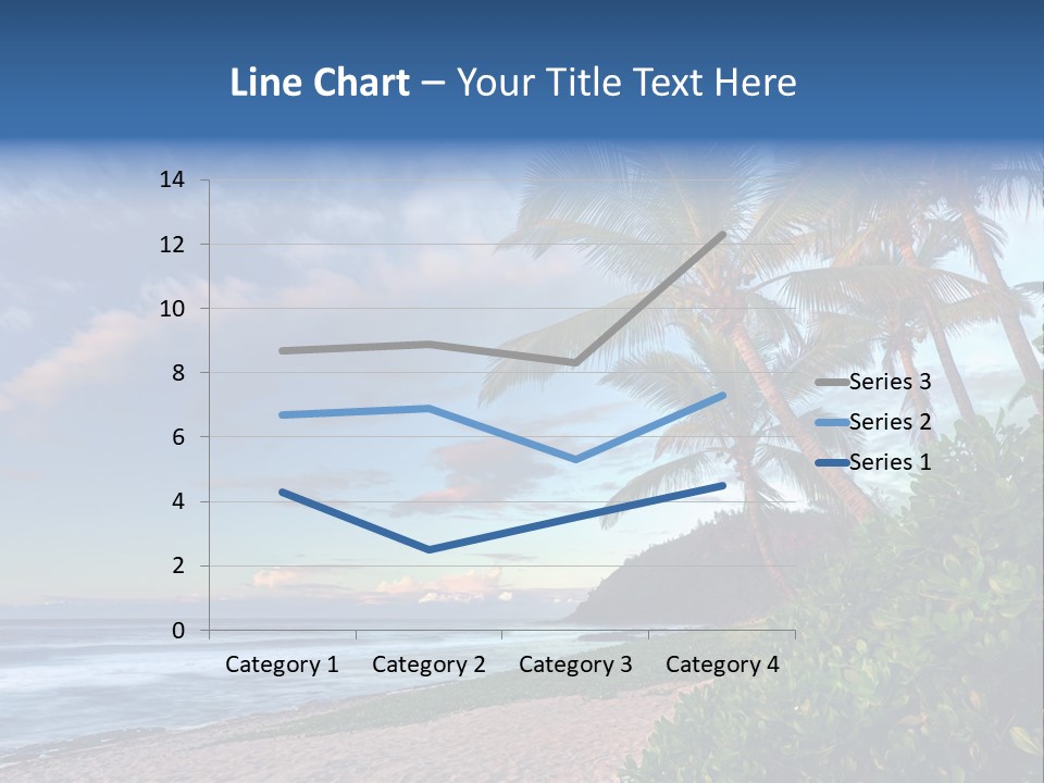 Meeting Horizon Sea PowerPoint Template