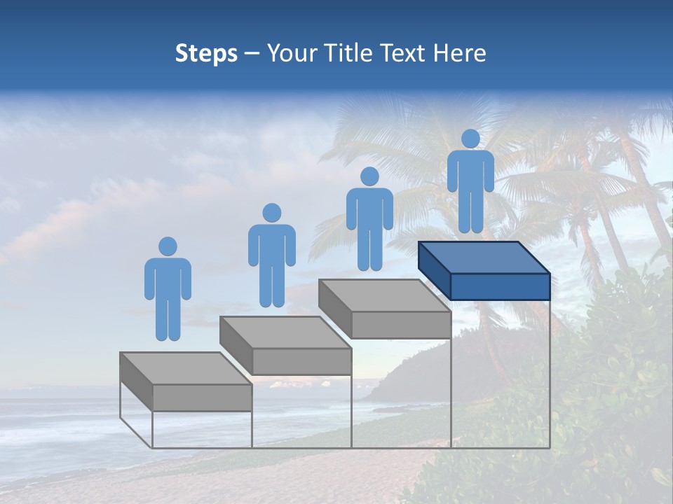 Meeting Horizon Sea PowerPoint Template