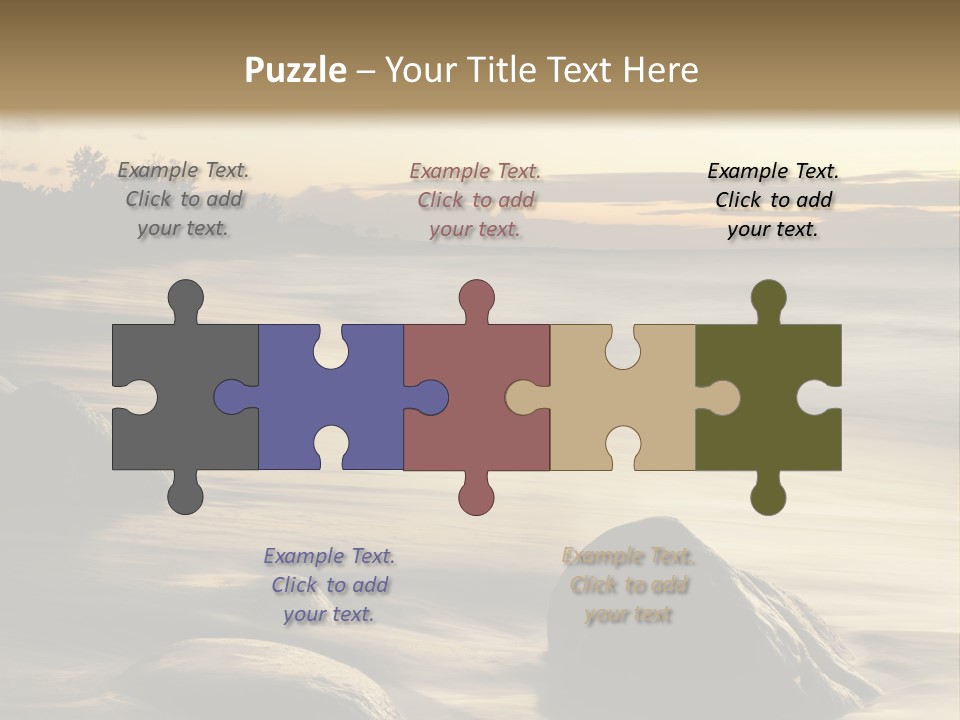 Rock Meeting Against PowerPoint Template