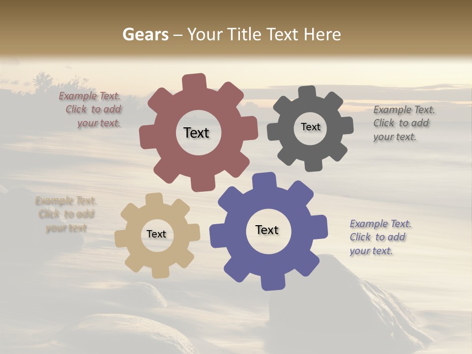 Rock Meeting Against PowerPoint Template