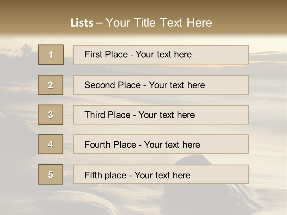 Rock Meeting Against PowerPoint Template