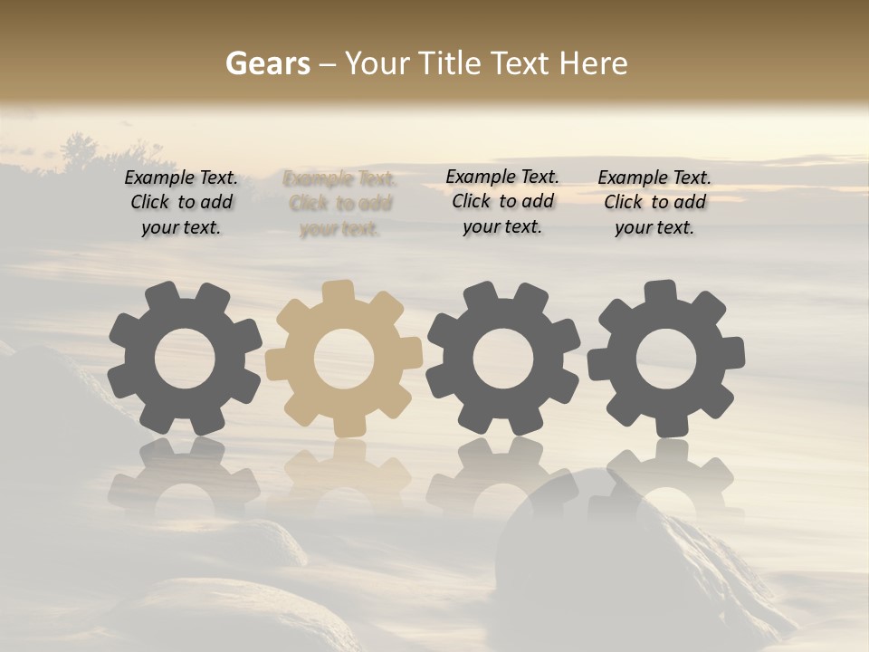 Rock Meeting Against PowerPoint Template