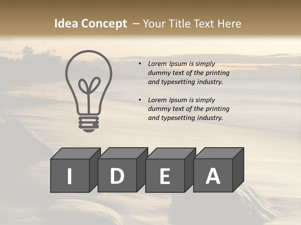 Rock Meeting Against PowerPoint Template