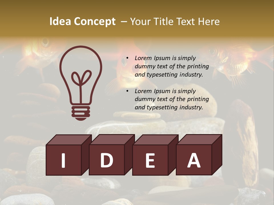 Beauty Bubbles Zen PowerPoint Template