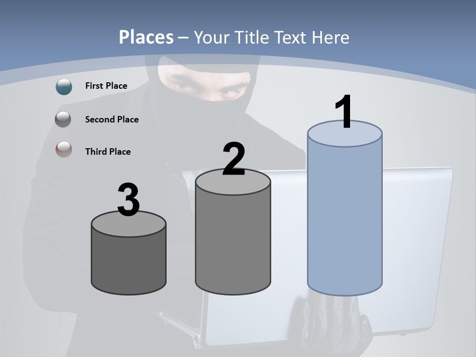 Corporate Keyboard Secure PowerPoint Template