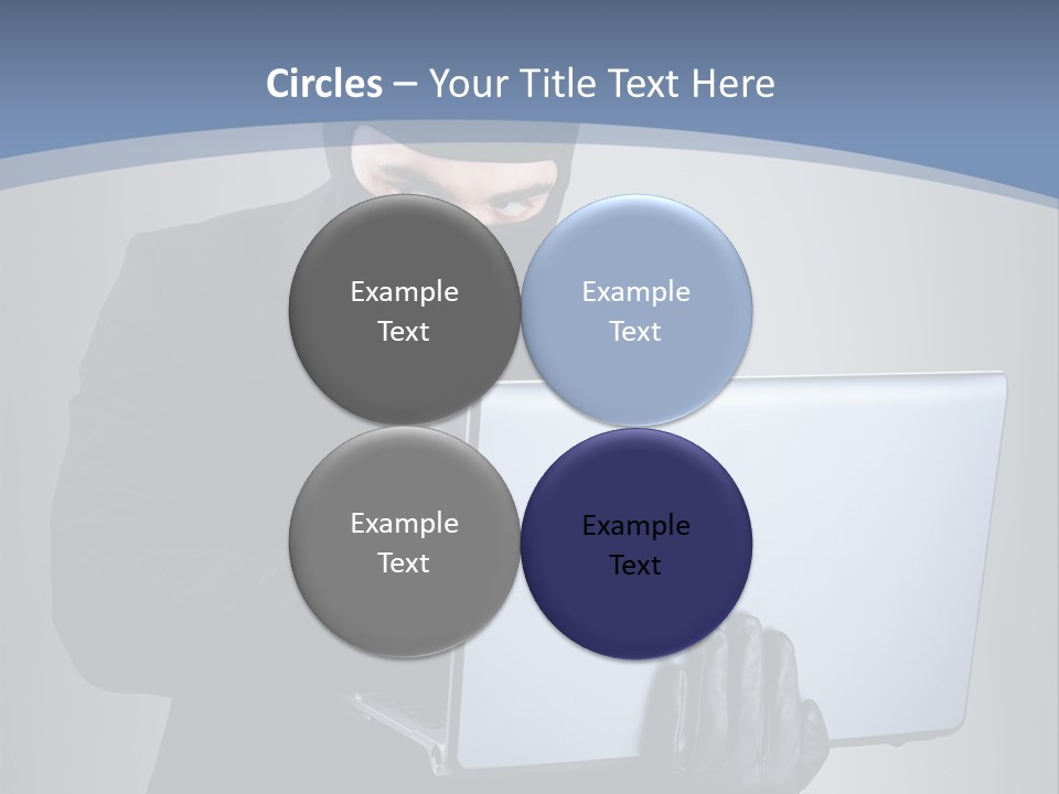 Corporate Keyboard Secure PowerPoint Template