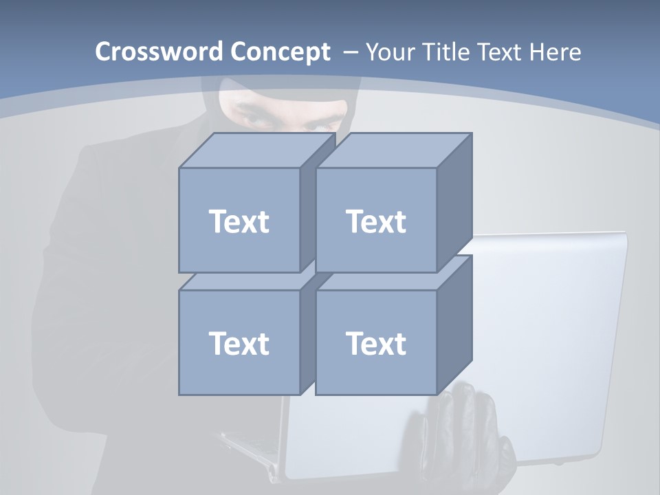 Corporate Keyboard Secure PowerPoint Template