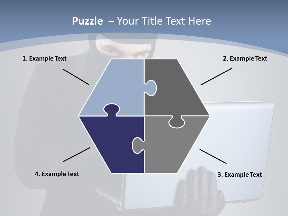 Corporate Keyboard Secure PowerPoint Template