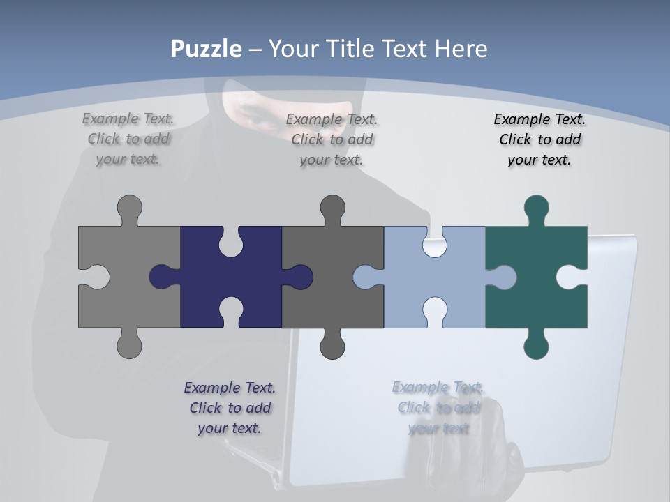 Corporate Keyboard Secure PowerPoint Template
