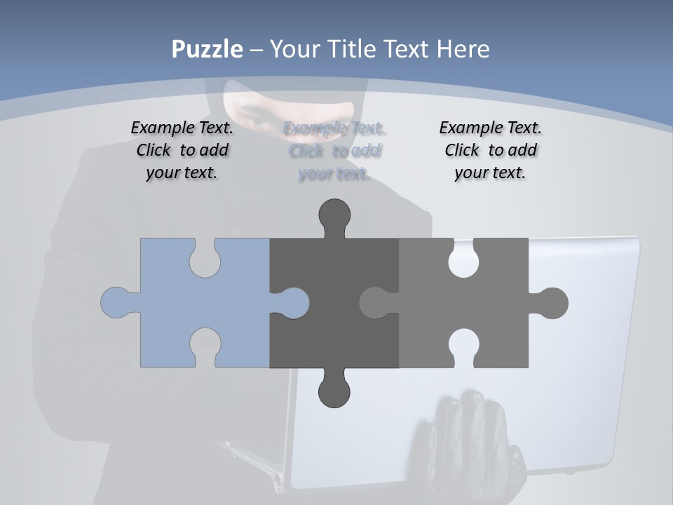 Corporate Keyboard Secure PowerPoint Template