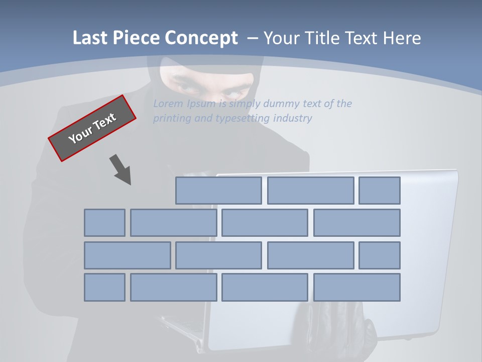 Corporate Keyboard Secure PowerPoint Template