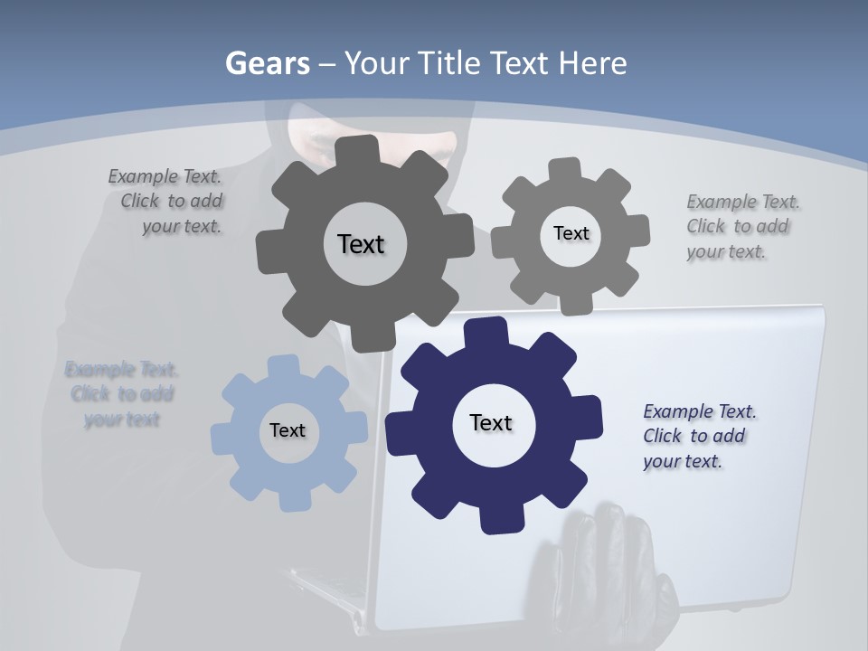 Corporate Keyboard Secure PowerPoint Template