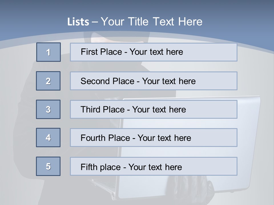 Corporate Keyboard Secure PowerPoint Template