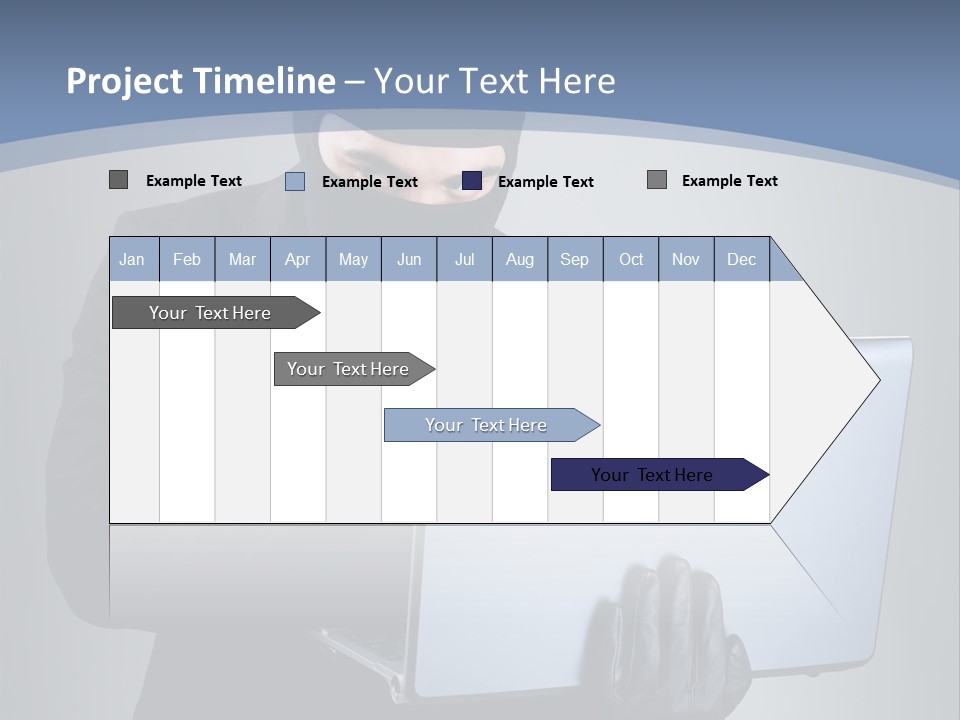 Corporate Keyboard Secure PowerPoint Template