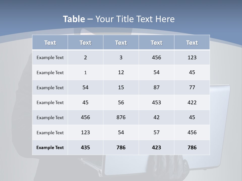 Corporate Keyboard Secure PowerPoint Template