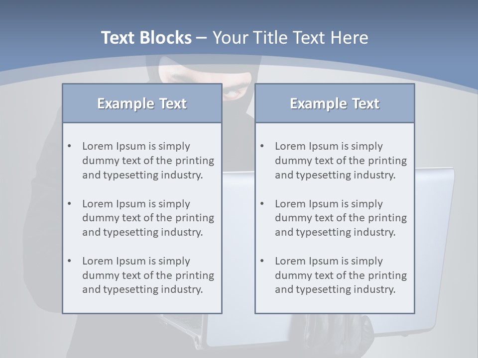 Corporate Keyboard Secure PowerPoint Template