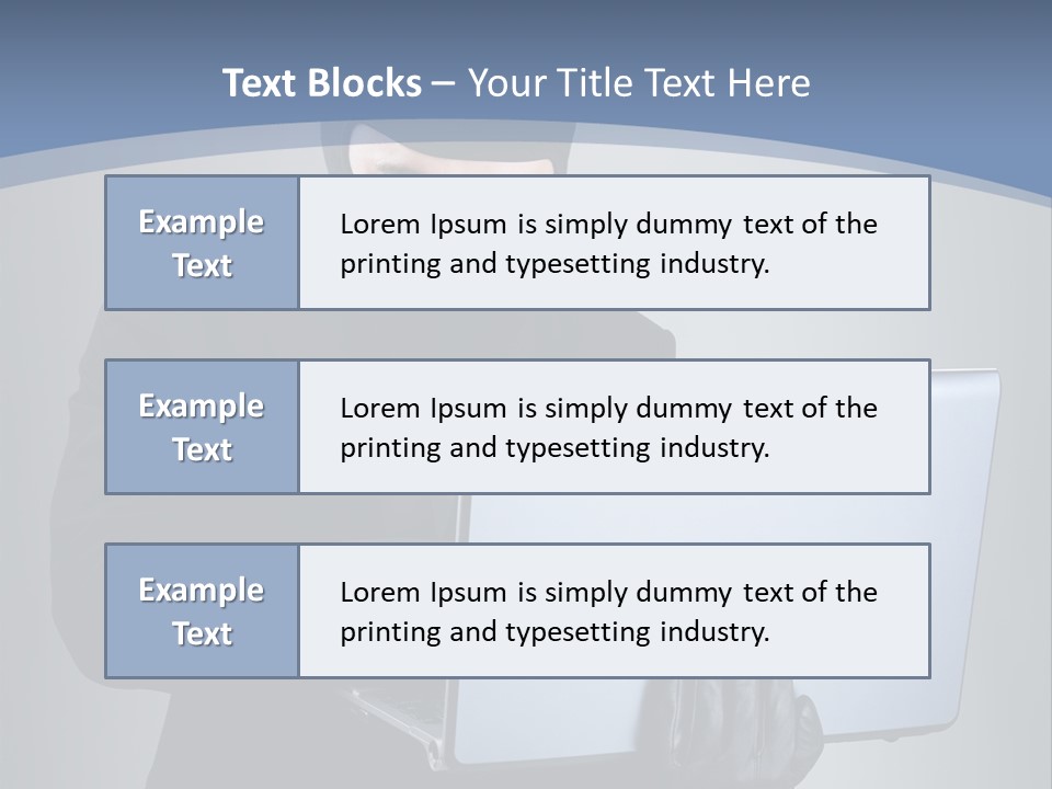 Corporate Keyboard Secure PowerPoint Template