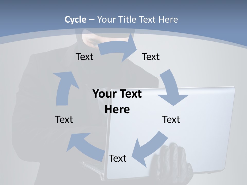 Corporate Keyboard Secure PowerPoint Template