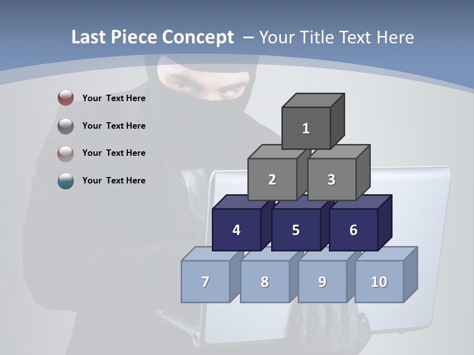 Corporate Keyboard Secure PowerPoint Template